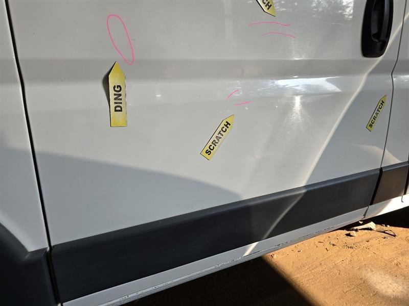 Passenger Rear Side Door Sliding Low Roof Fits 14-19 PROMASTER 1500 VA