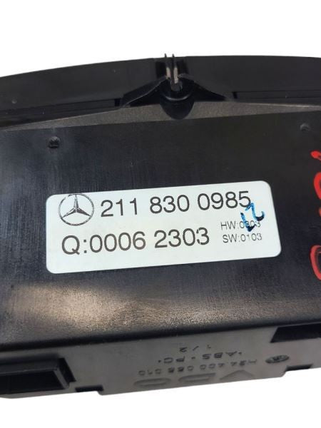 Temperature Control 211 Type E320 Front Fits 03-05 MERCEDES E-CLASS 57