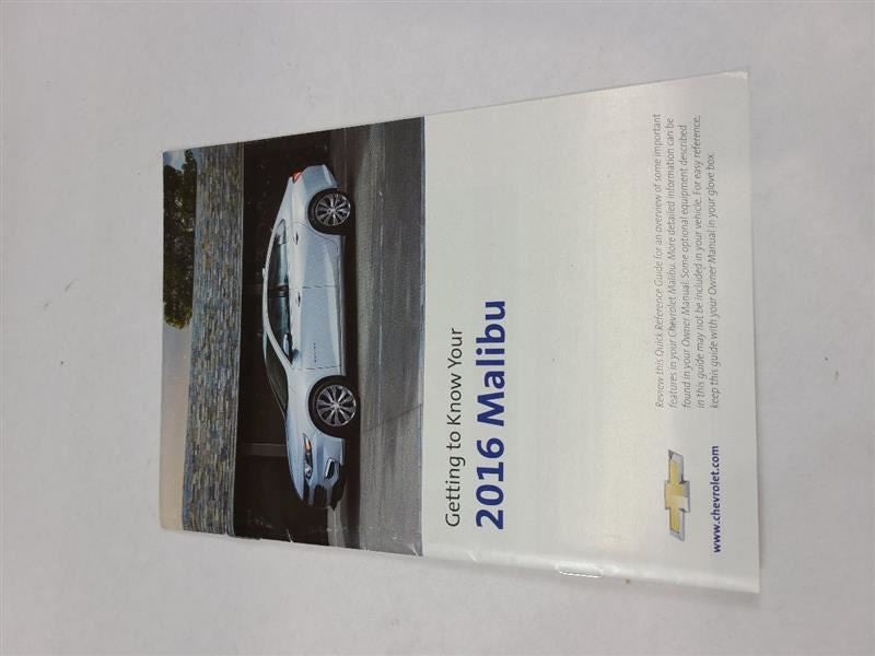 MALIBUNEW 2016 Owners Manual 561551
