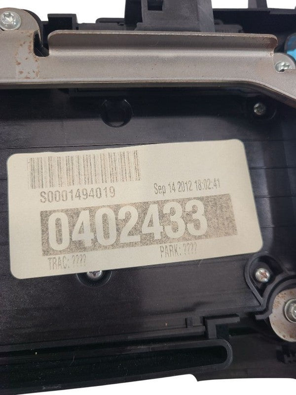 Audio Equipment Radio Control Panel Opt Ufu Fits 12-13 REGAL 631278