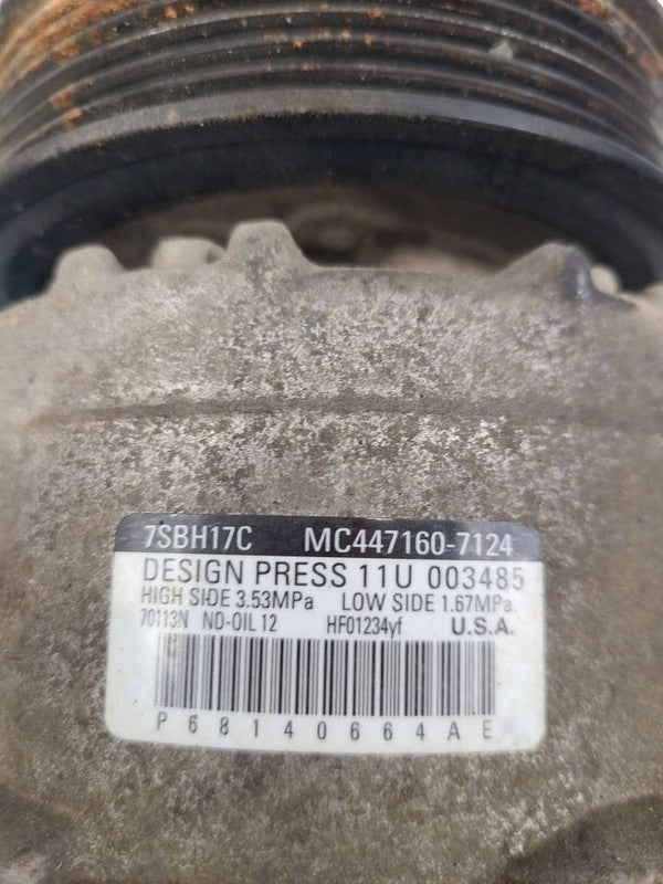 AC Compressor Classic Style 5 Lug Wheel Fits 14-23 DODGE 1500 PICKUP 6