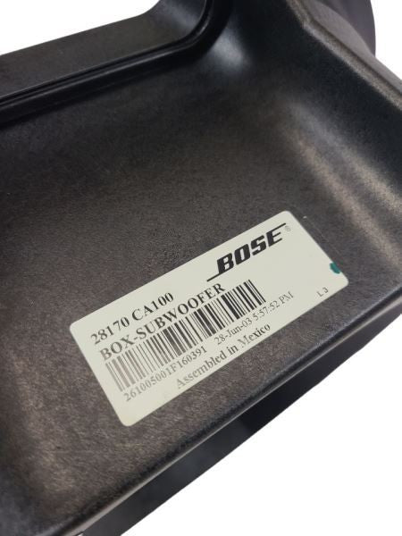 Audio Equipment Radio Amplifier Bose Audio System Fits 03-04 MURANO 56