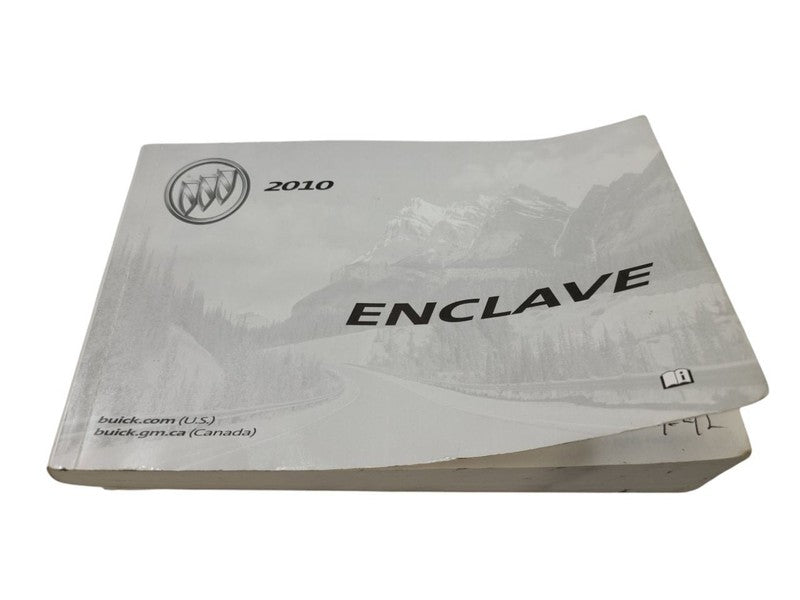 ENCLAVE   2010 Owners Manual 611815