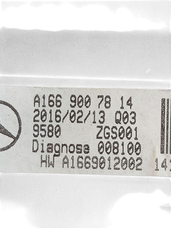 Info-GPS-TV Screen 246 Type B250 Engine Fits 15-19 MERCEDES B-CLASS 63