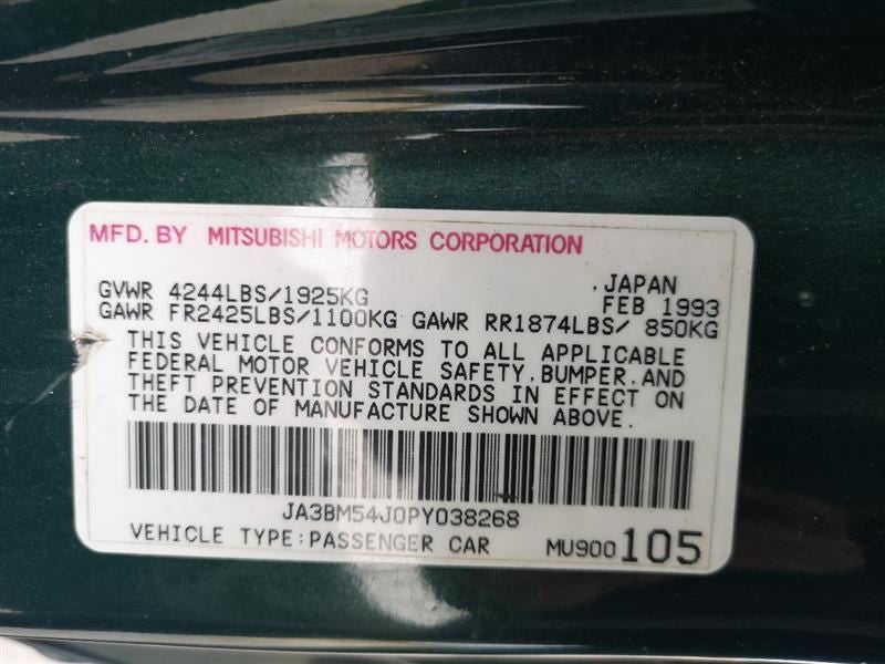 Starter Motor Station Wgn Federal Fits 92-95 DIAMANTE 277475