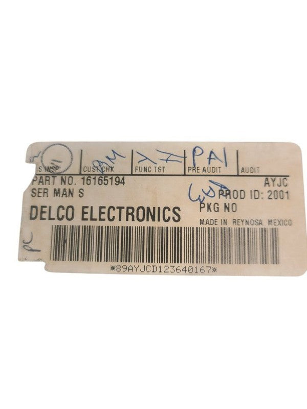 Audio Equipment Radio AM Mono-fm Stereo-cassette Opt UL0 Fits 95 LESAB