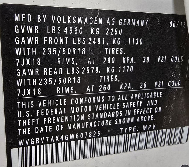 Automatic Transmission AWD Quattro Fits 15-18 AUDI Q3 611015
