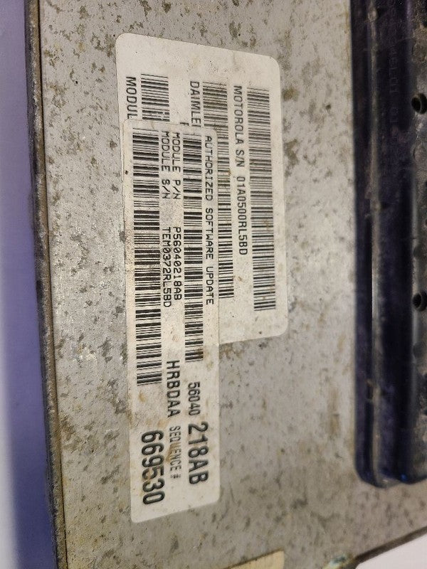Engine ECM Electronic Control Module Diesel Fits 02 DODGE 2500 PICKUP 