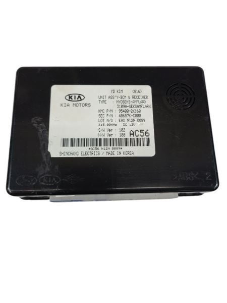 Chassis ECM Body Control BCM Right Hand Dash Automatic Fits 12-13 SOUL