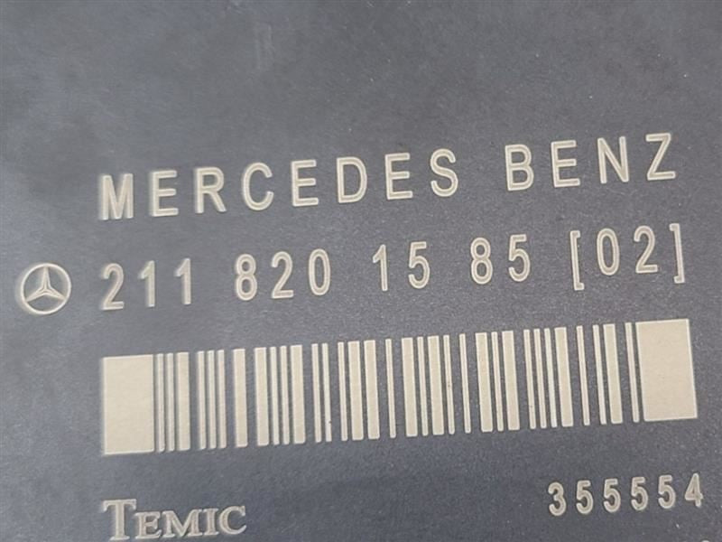 Chassis ECM 211 Type E350 Door Mounted Fits 03-06 MERCEDES E-CLASS 574