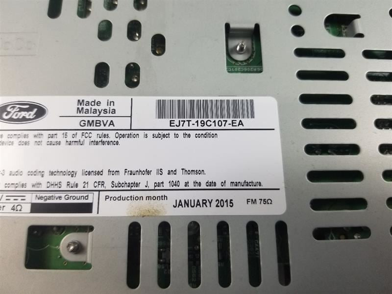 Audio Equipment Radio Receiver AM-FM-CD-MP3 Fits 15-16 MKC 535494