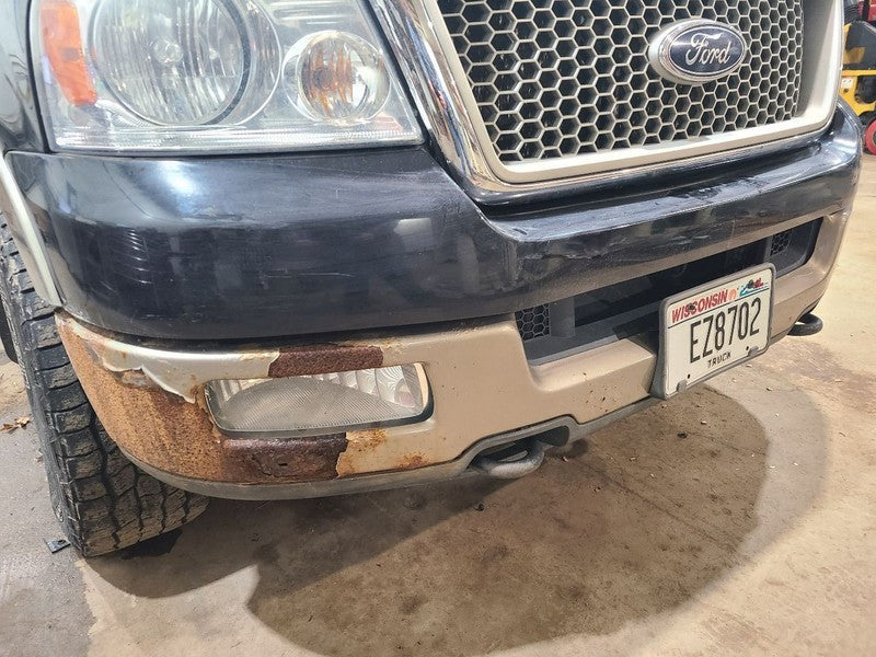Front Bumper Lower Bar Painted Rectangular Fits 04-05 FORD F150 PICKUP