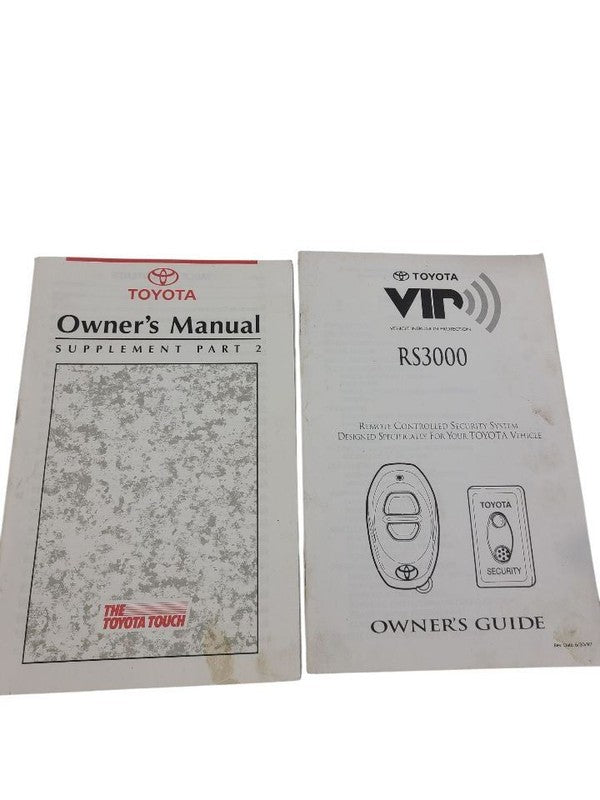 4 RUNNER  1998 Owners Manual 639289