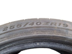 Set Of 4 Used Tires   255 40 19 Fortune Vento 8/32  671819