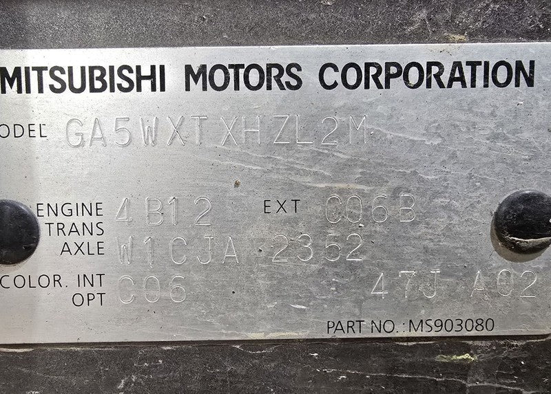 Seat Belt Front Passenger Buckle Fits 11-20 OUTLANDER SPORT 610660