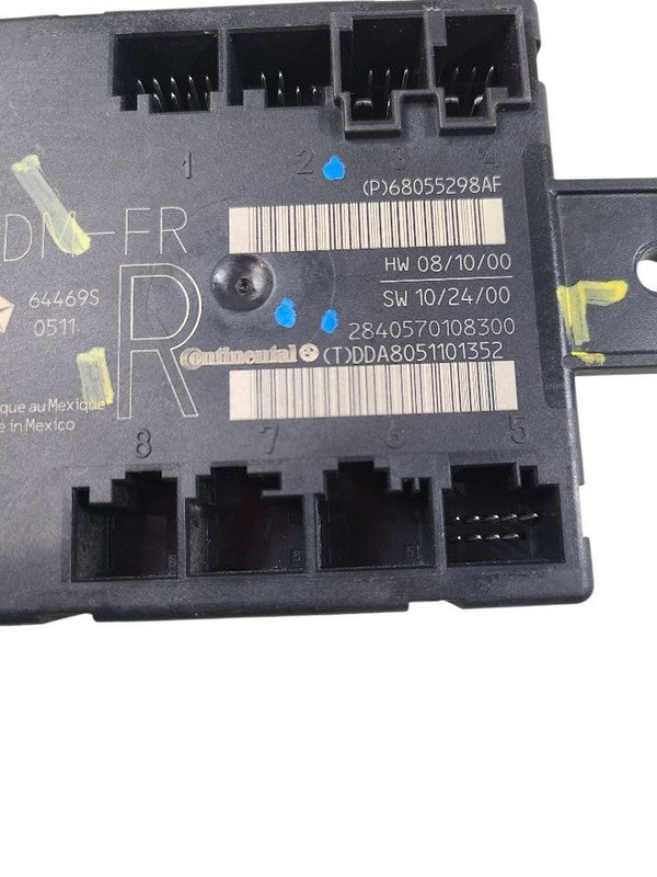 Passenger Chassis ECM Door ID 68055298AJ Fits 10-12 DODGE 2500 PICKUP 