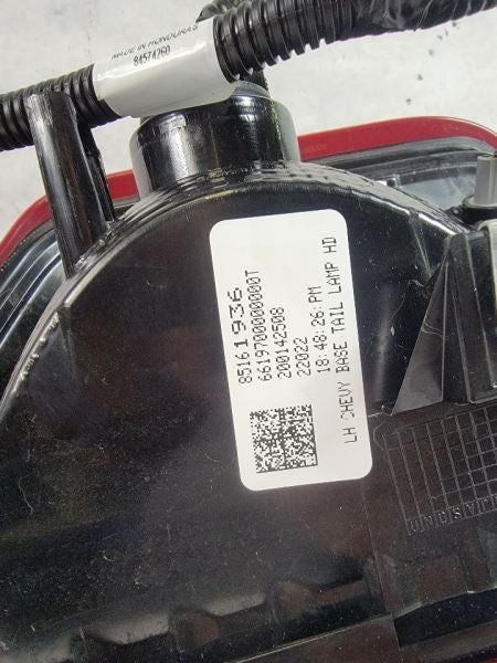 Drivers Side SILVRDO35 2021 Tail Light 395246