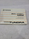TUNDRA    2008 Owners Manual 552136