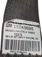 SILVRDO25 2006 Seat Belt Rear 627123