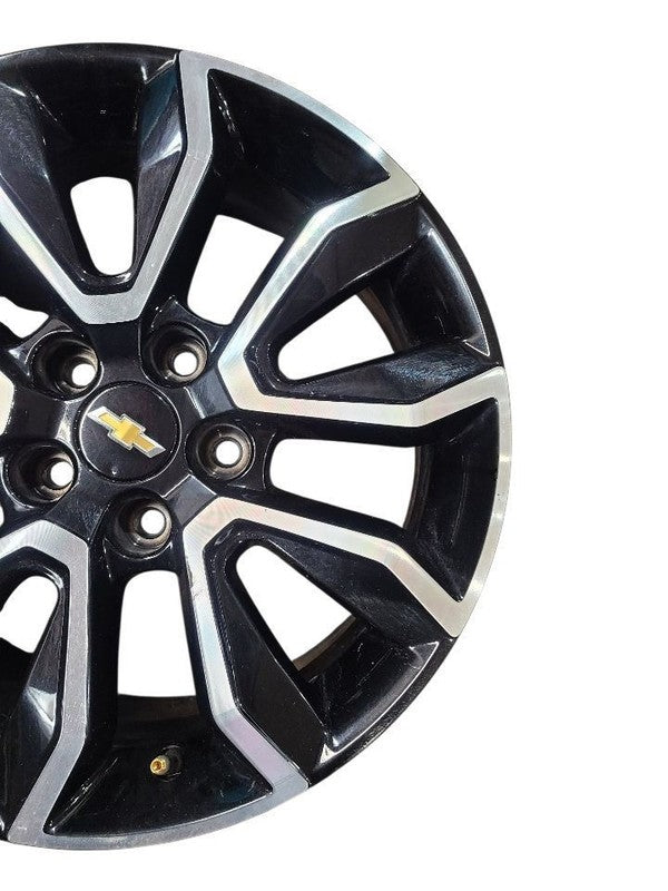 Wheel 17x7-1/2 Machined And Black Painted U Spoke Fits 21-25 TRAILBLAZ