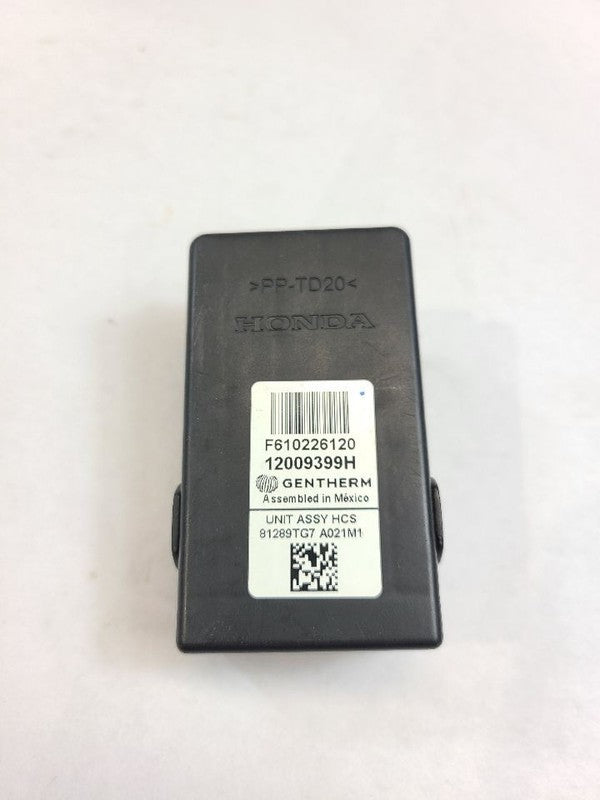 RIDGELINE 2020 Seat Heater Control Module Chassis ECM 559721