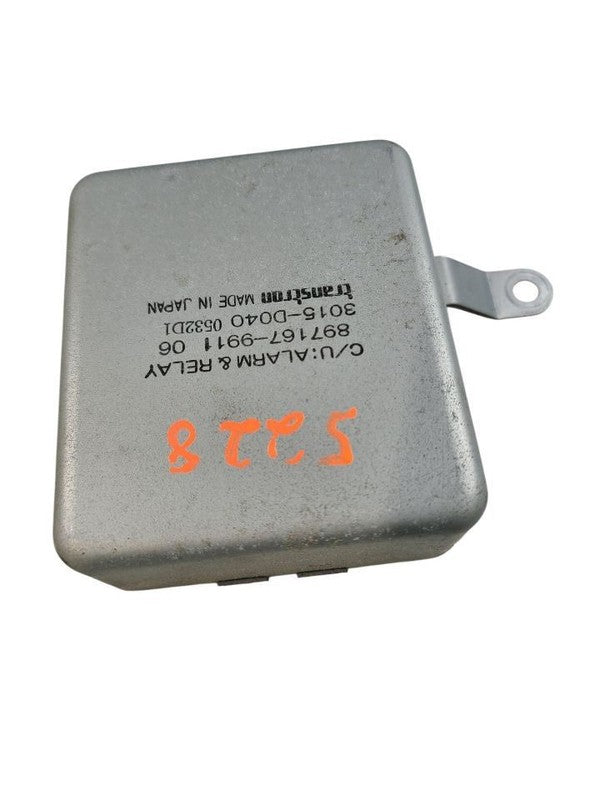 Chassis ECM Theft-locking Alarm Fits 98-02 ISUZU TROOPER 646774 897167