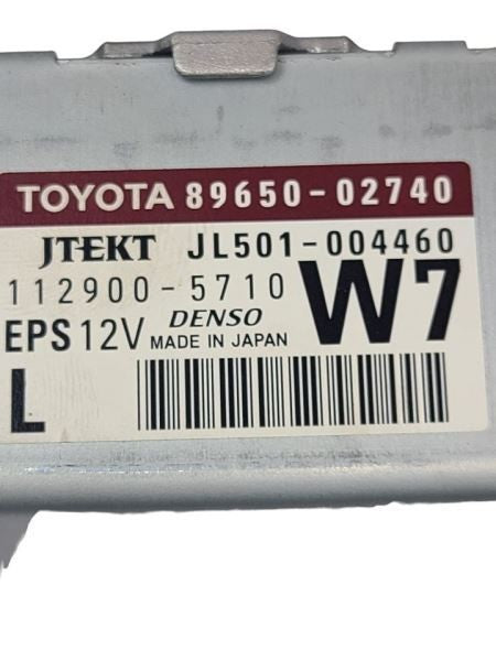 Chassis ECM Power Steering Control Fits 12-13 COROLLA 588547 896500274