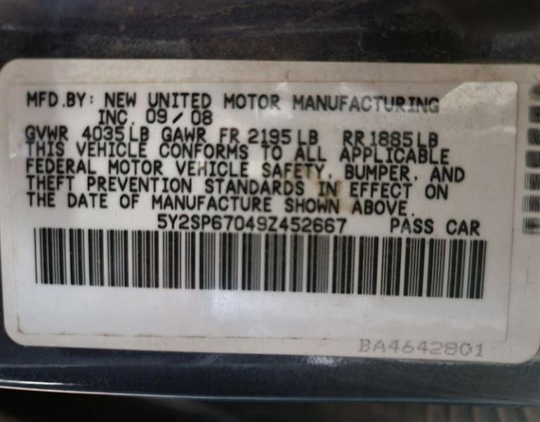 VIBE      2009 Owners Manual 546222