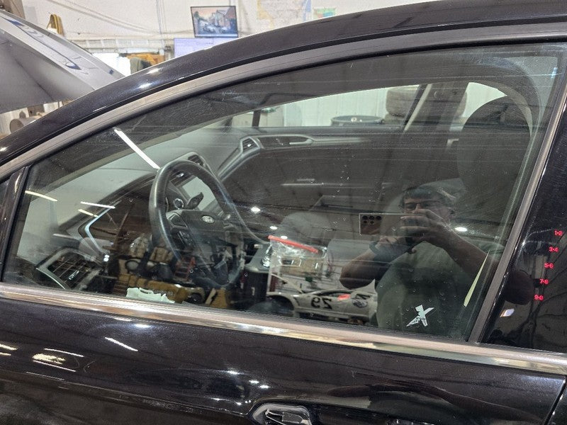 Driver Left Front Door Glass Without Acoustic Fits 13-20 FUSION 636116