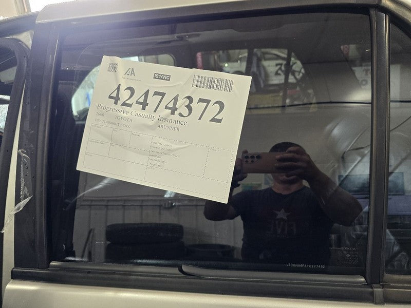 Driver Left Rear Door Glass With Privacy Tint Fits 96-02 4 RUNNER 6406