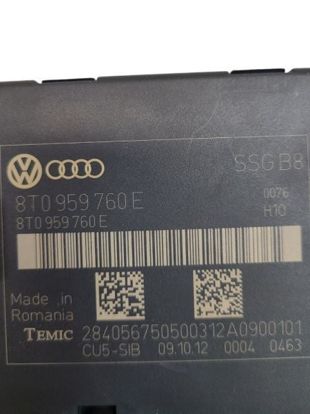 Chassis ECM Under Driver Seat Memory Opt Q4Q Fits 10-17 AUDI A5 599646