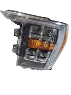 Driver Headlight LED Bright Headlamp Bezel Fits 21-23 FORD F150 PICKUP