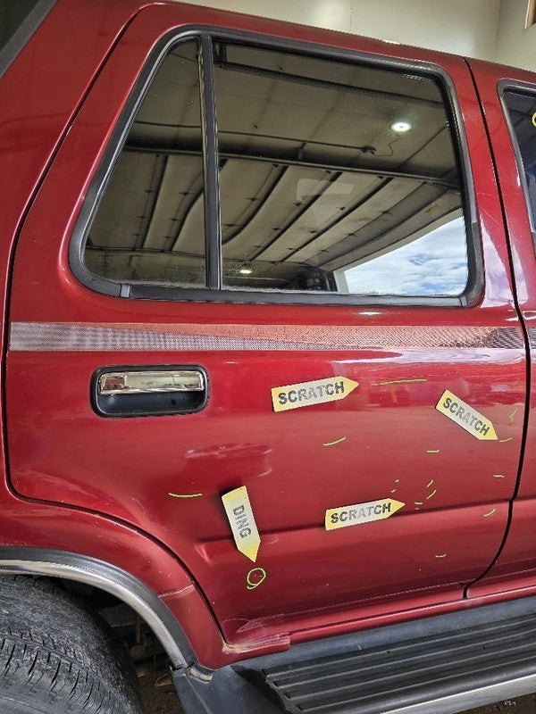 Passenger Right Rear Side Door Electric Windows Fits 90-93 4 RUNNER 64