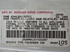 3000GT    1996 Seat Belt Front 610914