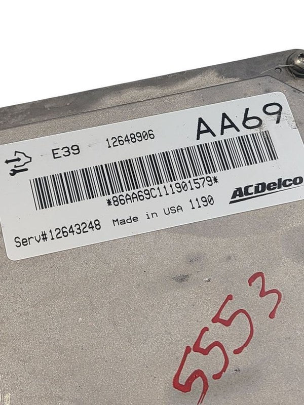 Engine ECM Electronic Control Module VIN W 4th Digit Fits 12-16 IMPALA