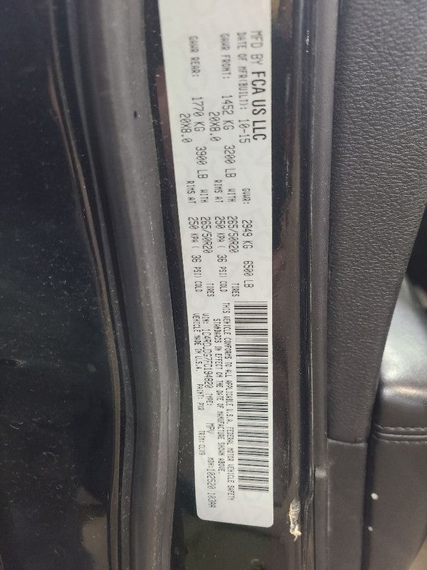 Driver Side View Mirror Heated Power Painted Fits 11-21 DURANGO 666652