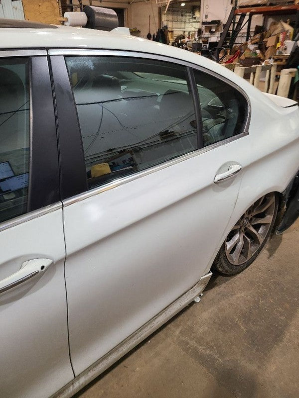 Driver Rear Side Door Electric Green Tint Fits 11-16 BMW 528i 674525