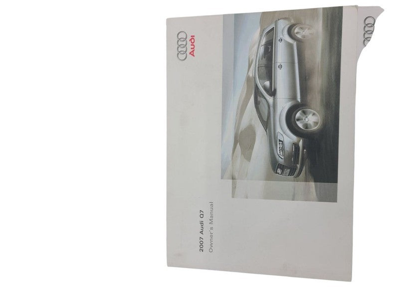 Q7 AUDI   2007 Owners Manual 628020