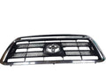 Grille Crew Cab 4 Door Base Chrome Black Insert Fits 10-13 TUNDRA 6613