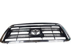 Grille Crew Cab 4 Door Base Chrome Black Insert Fits 10-13 TUNDRA 6613