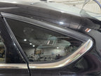 Driver Left Quarter Glass Chrome On Bottom Only Fits 13-20 FUSION 6361