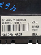 Speedometer Cluster Multifunction Display MPH Opt 9Q1 Fits 15-17 JETTA