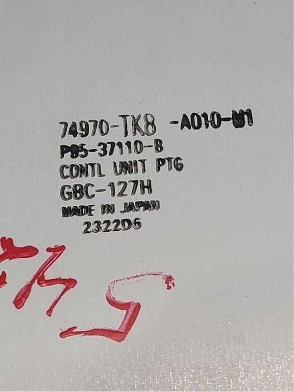 Chassis ECM Door Power Tailgate Control Fits 11-13 ODYSSEY 660390