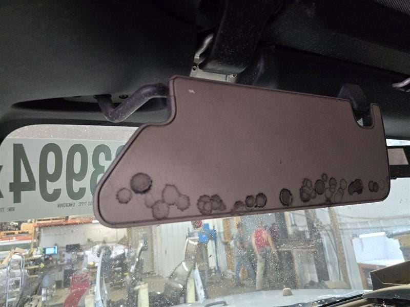 Driver Left Sun Visor Fits 07-09 WRANGLER 597005