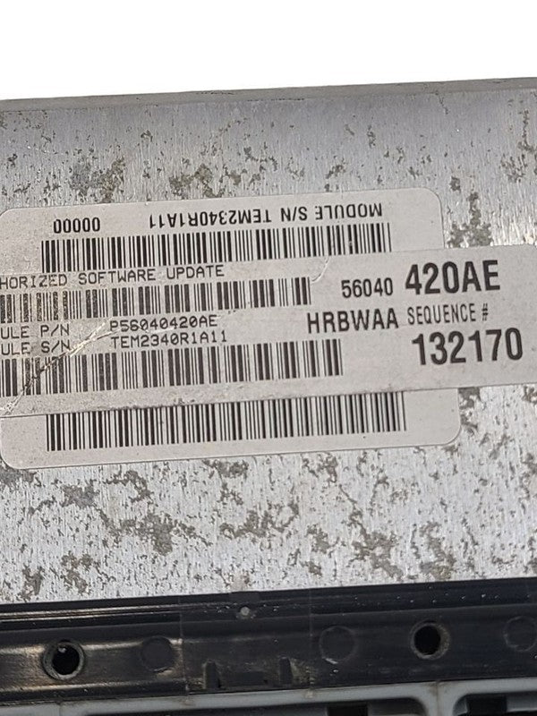 Engine ECM Electronic Control Module Gasoline Fits 01 DODGE 2500 PICKU