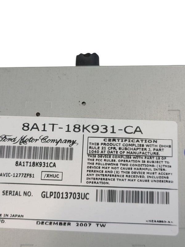 Audio Equipment Radio Am-fm-cd-navigation System Fits 08 MKX 633323