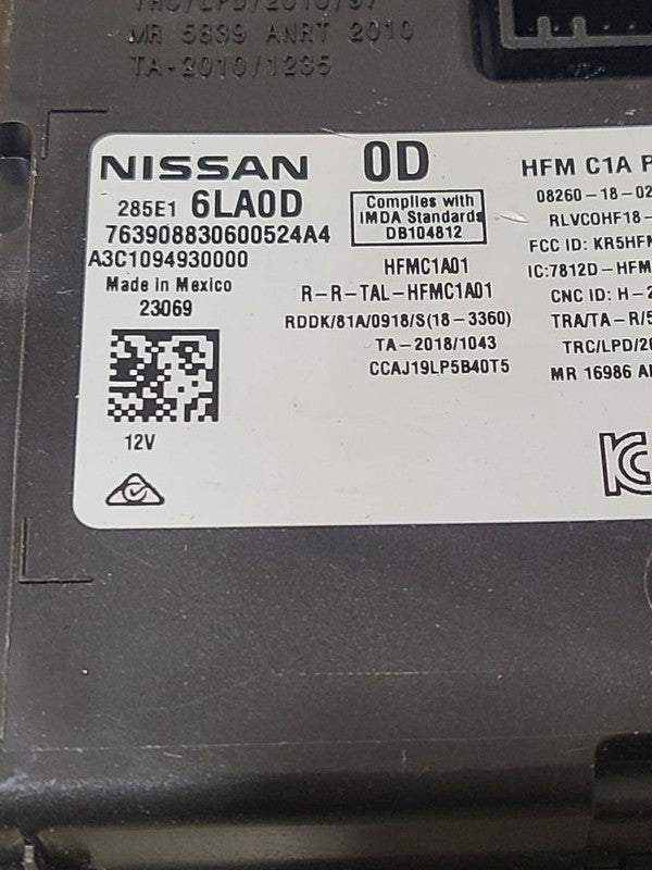 Chassis ECM Theft-locking Keyless Entry ID 28532-6LB0B Fits 20-25 SENT