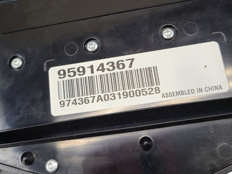Audio Equipment Radio VIN P 4th Digit Limited Opt Uye Fits 11-16 CRUZE