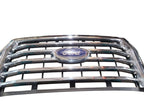 Grille Center XLT 5 Chrome Bars Fits 15-17 FORD F150 PICKUP 652350