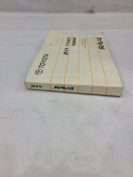 RAV 4     2008 Owners Manual 552927